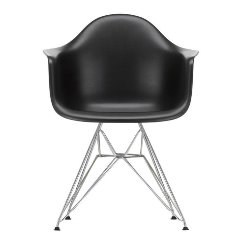 Cadeira de Braços em Plástico Eames DAR / Base Cromada